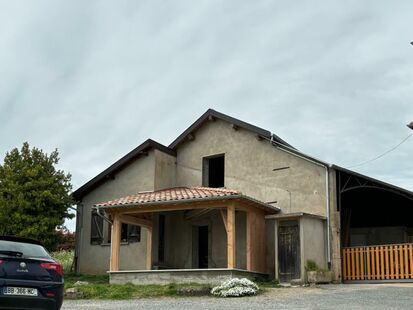 Chantier charpente Lantignié